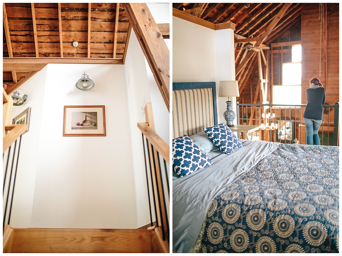 barn, bedroom, staircase, interior, stevens point photographer