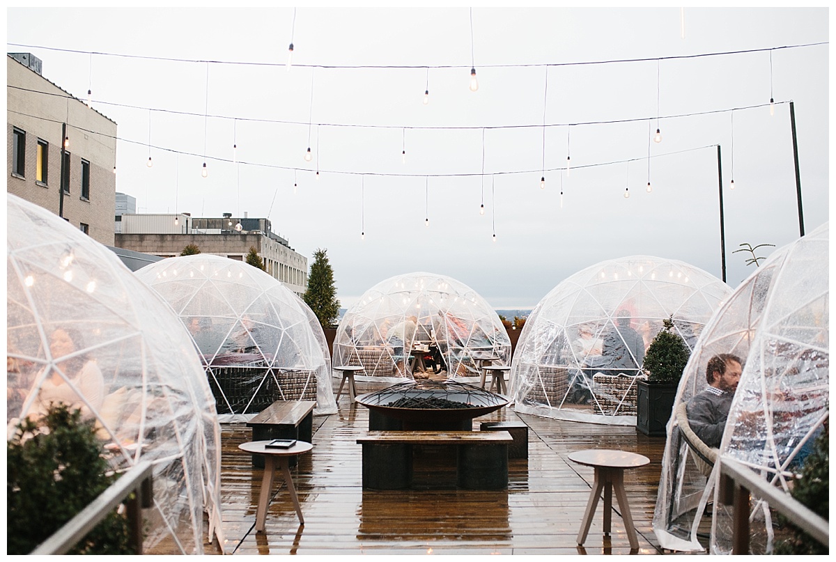 Nashville, Alysa Rene Photography, Rainy, Weekend, Winter, Downtown, Tennesee, Tourism, Itinerary, Bobby Hotel, Rooftop Igloo, Bus, Rooftop Bar
